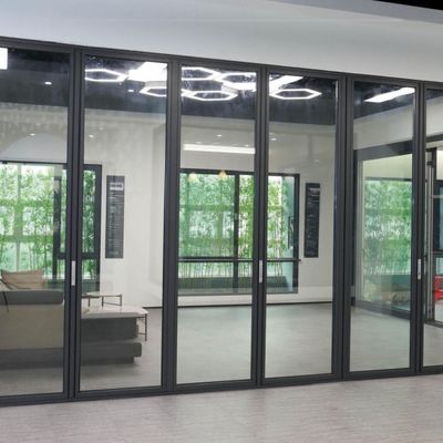 Customized Waterproof Aluminium Frame Bifold Doors with High Durability and Energy Efficiency