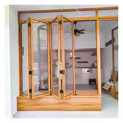 Thermal Insulation Foldable Aluminium Window for Soundproof and Good Sound Insulation