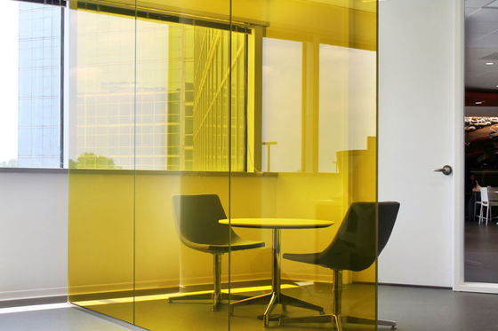 Full View Frameless Transparent Glass Partition Wall for Office, Home, Workshop