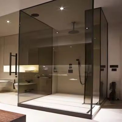 Shower Units Waterproof Shower Cabin 6mm 8mm Glass Door Standard Size Shower Room